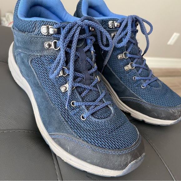 Vionic Cypress Trail Walker Hiking Boots Shoes Navy Blue 8.5 - Picture 2 of 16